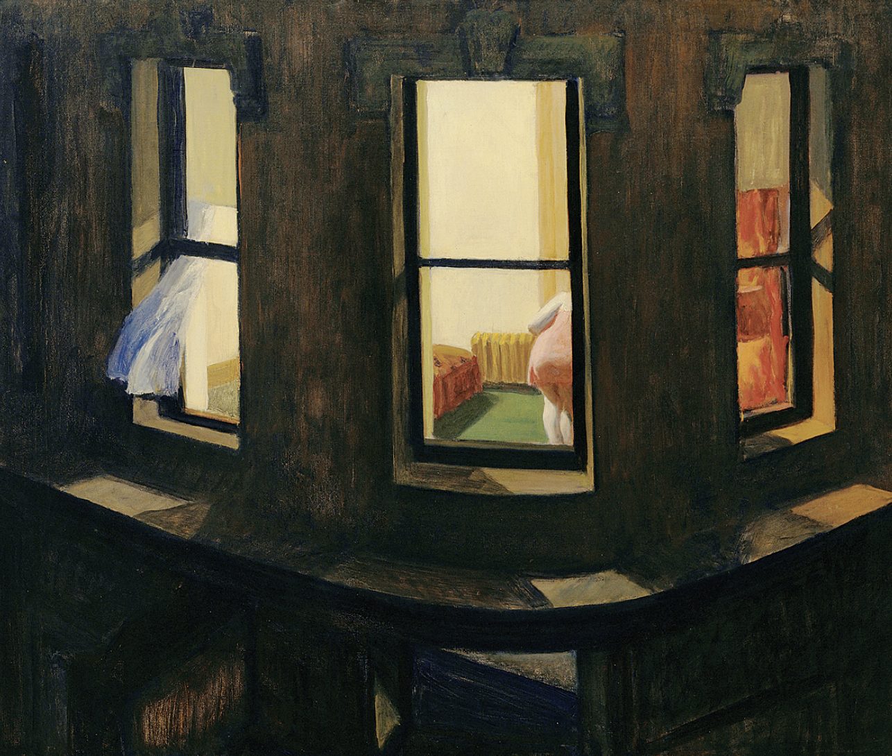 Edward Hooper, “Night Windows”, 1928 (MoMa, Nueva York)